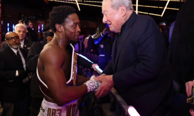 Bob Arum Reacts Honestly to Keyshawn Davis Missing Weight - Keyshawn Davis vs Edwin De Los Santos