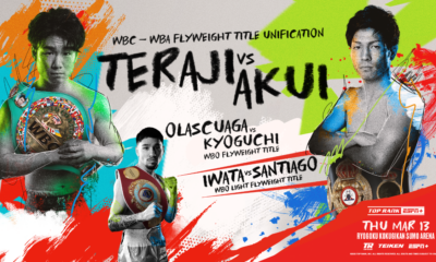 Kenshiro Teraji vs. Seigo Yuri Akui Headlines World Title Tripleheader – Full Card Preview