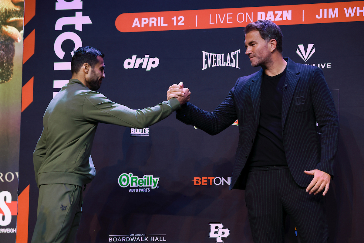 Eddie Hearn Confirms PBC Talks: ‘We Are Actively Working Together’