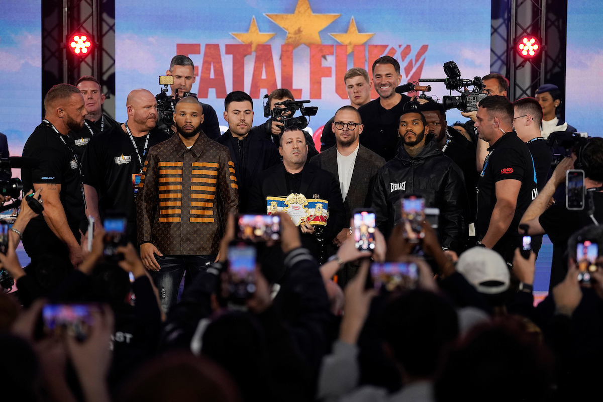 Conor Benn Weighs in on Fight Day - No Sign of Eubank Jr - Conor Benn vs Chris Eubank Jr