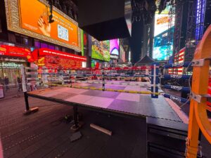 Oscar De La Hoya Rips Devin Haney Over Times Square Performance