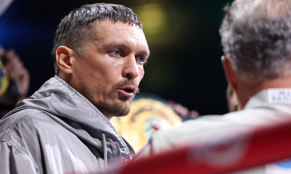 Oleksandr Usyk confirms ‘first option’ for 2026 as opposing camp responds