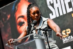Nakisa Bidarian Teases Big Fight for Claressa Shields
