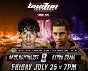 Byron Rojas Eyes Title Shot in DAZN-Streamed July 25 Showdown