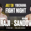 Kenshiro Teraji vs. Ricardo Sandoval: Live Results Update
