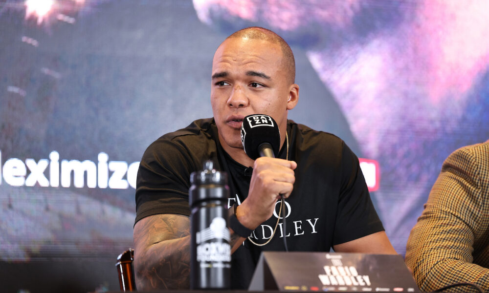 Fabio Wardley warned against facing fellow Brit