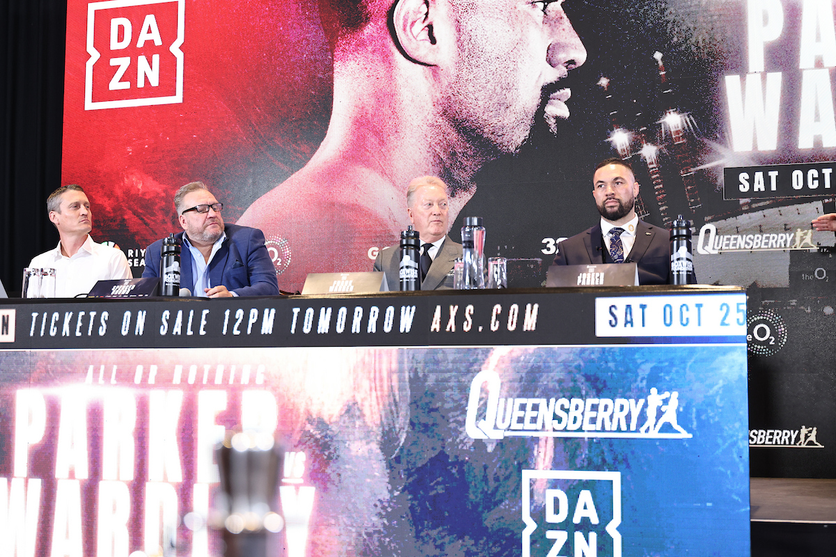 Joseph Parker vs Fabio Wardley - career-defining heavyweight showdown in London - Parker vs Wardley