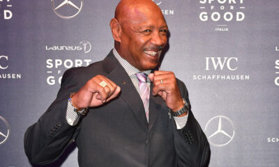 Marvin Hagler destroys Alan Minter to become world middleweight champion - Marvin Hagler vs Alan Minter