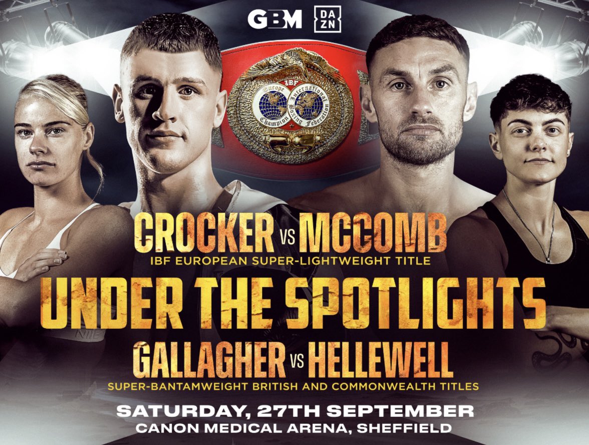 Ben Crocker vs Sean McComb – how to stream, betting odds and fight card