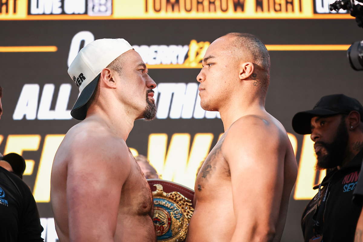 Joseph Parker vs. Fabio Wardley live results update