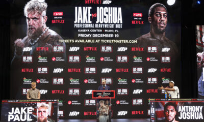Jake Paul vs Anthony Joshua - the Kaseya Center's biggest sporting moments