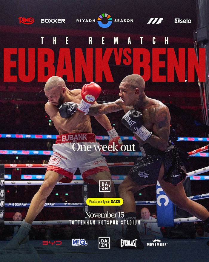 Chris Eubank Jr vs Conor Benn II - fight week odds and best prop bets - Eubank Jr vs Benn II