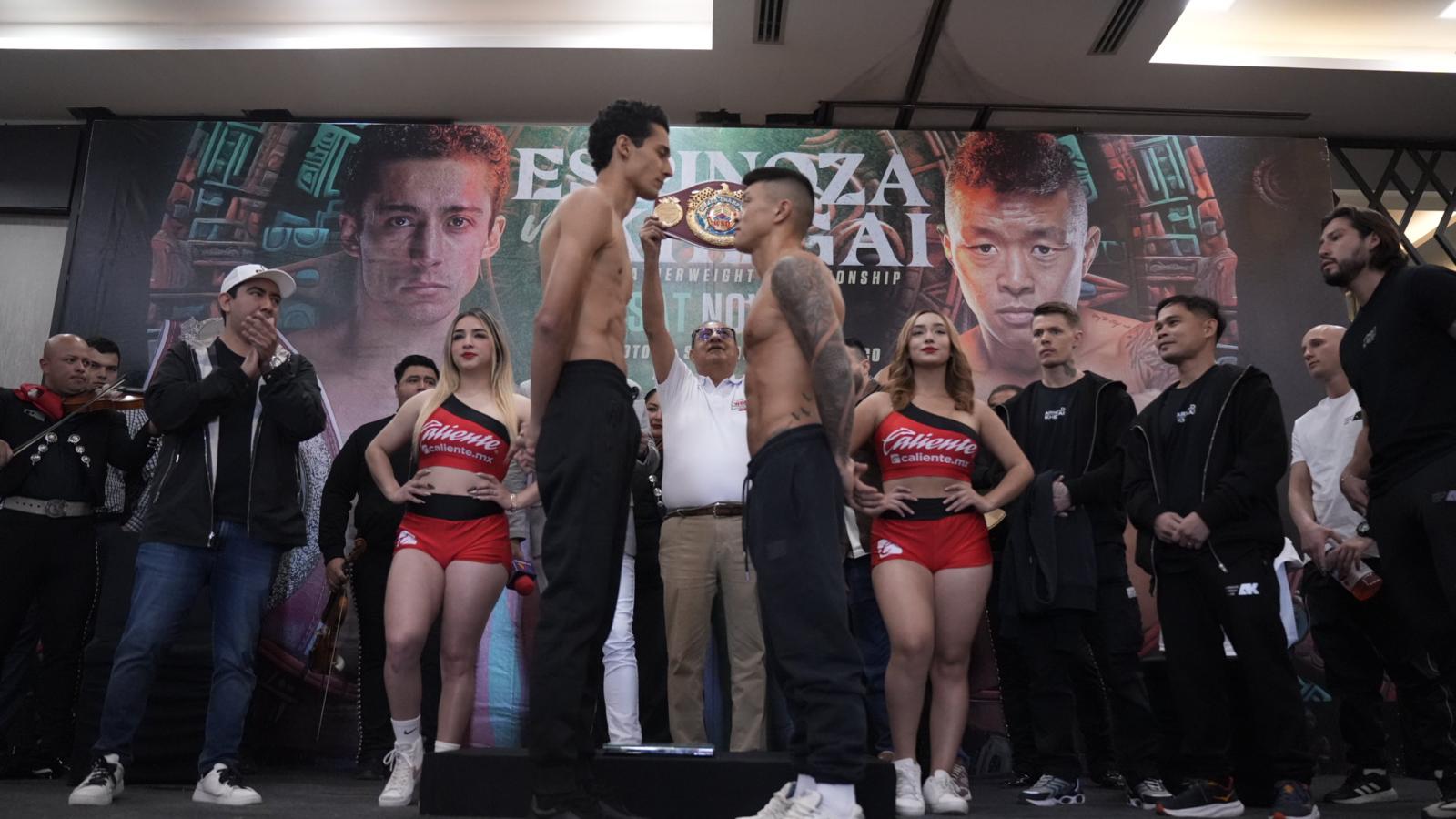 Rafael Espinoza vs. Arnold Khegai live results update