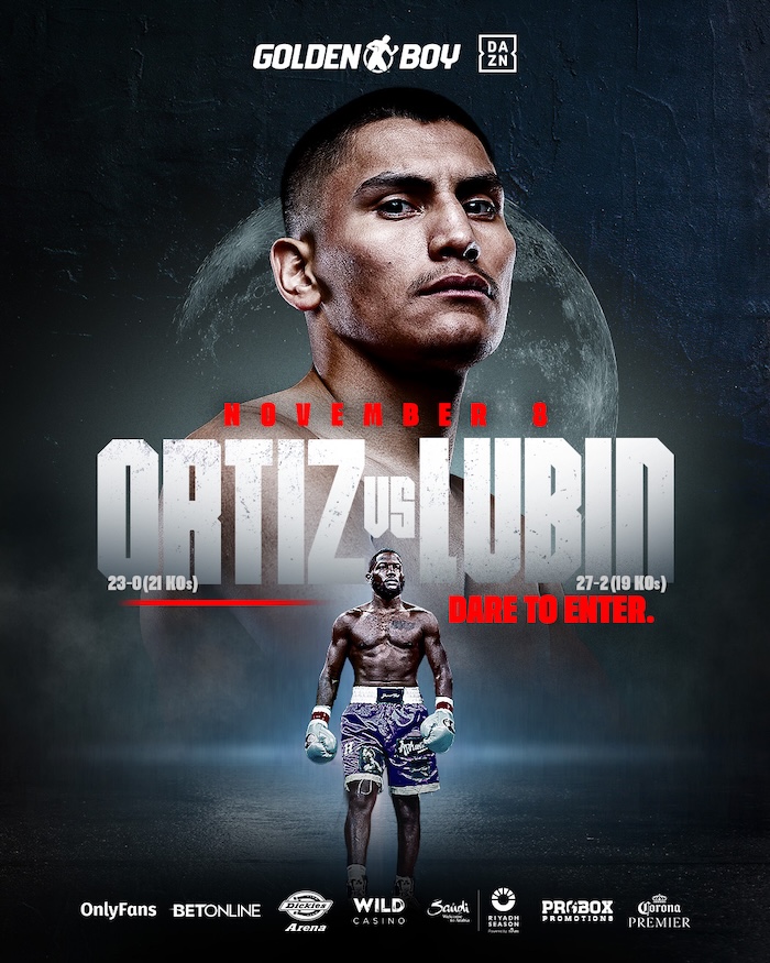 Vergil Ortiz Jr vs Erickson Lubin – best prop bets for November 8 - Ortiz Jr vs Lubin