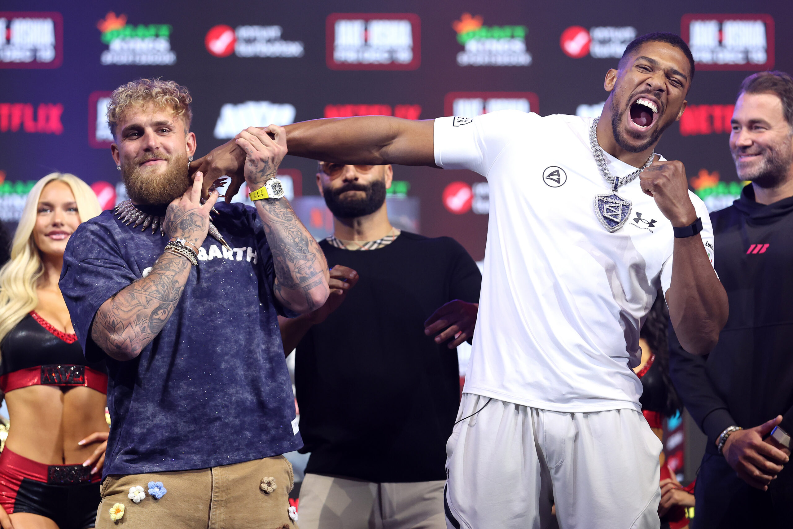Jake Paul vs. Anthony Joshua press conference quotes and fight prediction
