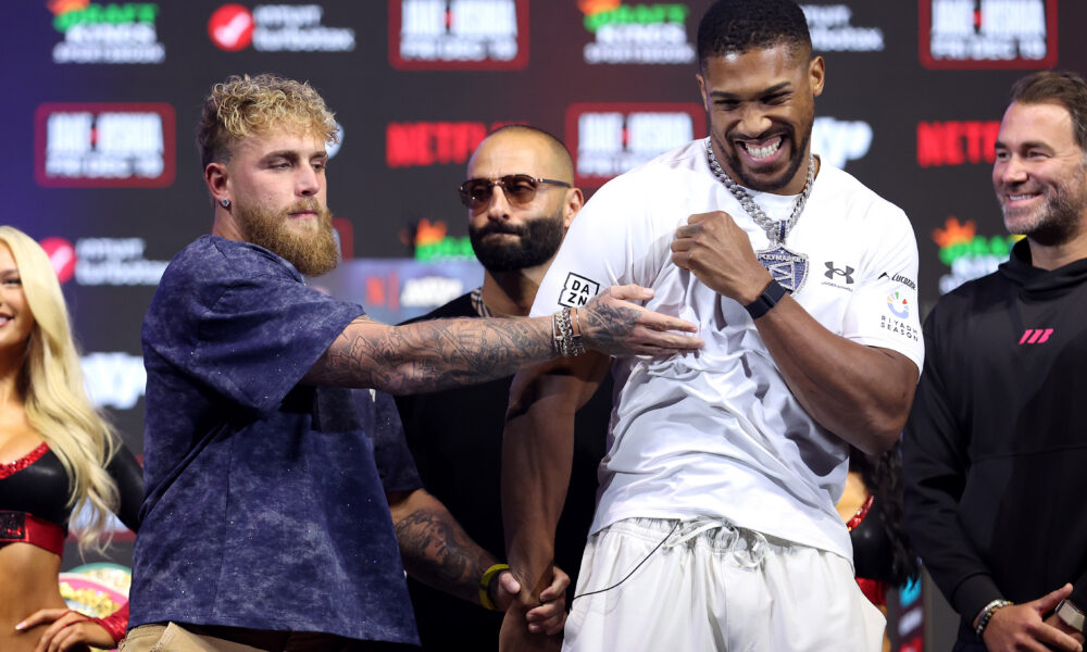 Anthony Joshua vs Jake Paul