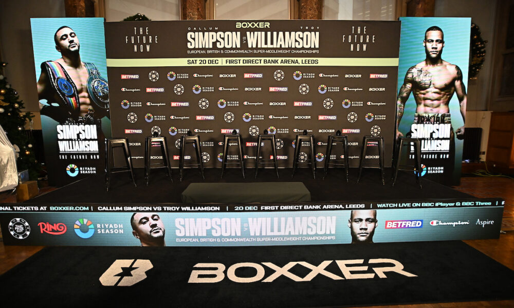 Callum Simpson vs. Troy Williamson press conference quotes and Dec. 20 fight prediction