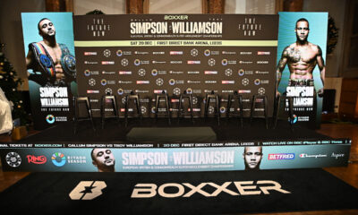 Callum Simpson vs. Troy Williamson press conference quotes and Dec. 20 fight prediction