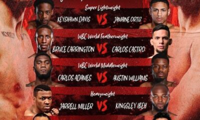 Teofimo Lopez vs Shakur Stevenson undercard confirmed for January 31