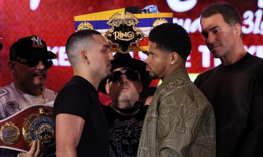Teofimo Lopez vs Shakur Stevenson