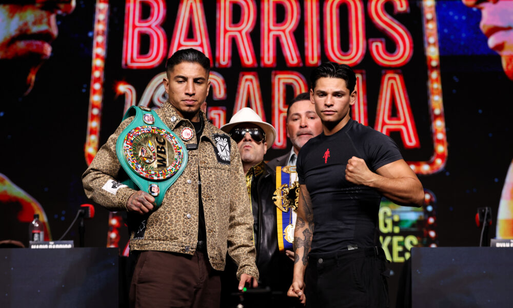 Mario Barrios vows to whoop a ‘100%’ Ryan Garcia on Feb. 21