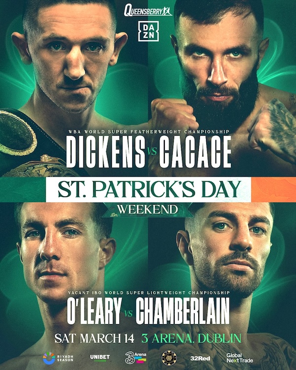 Queensberry Promotions announce Jazza Dickens vs Anthony Cacace