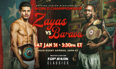 Xander Zayas vs Abass Baraou - how to stream, betting odds and fight card