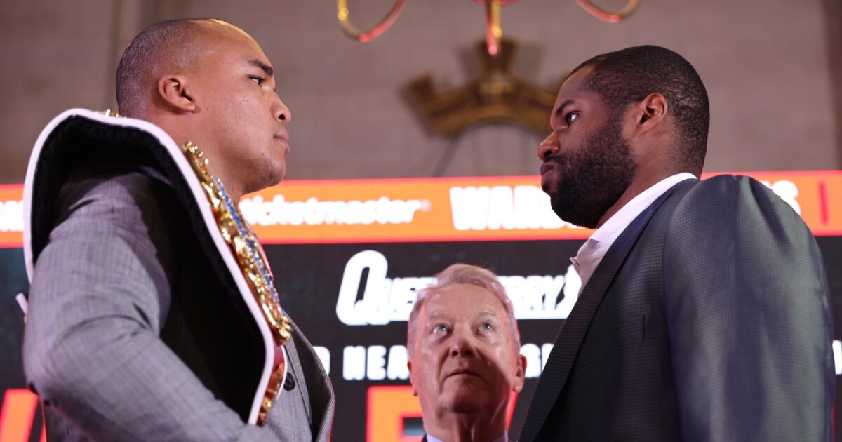 Fabio Wardley vs Daniel Dubois: Roy Jones Jr breaks it down