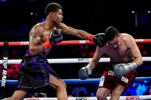 Shakur Stevenson dismisses Ryan Garcia over potential 144 showdown