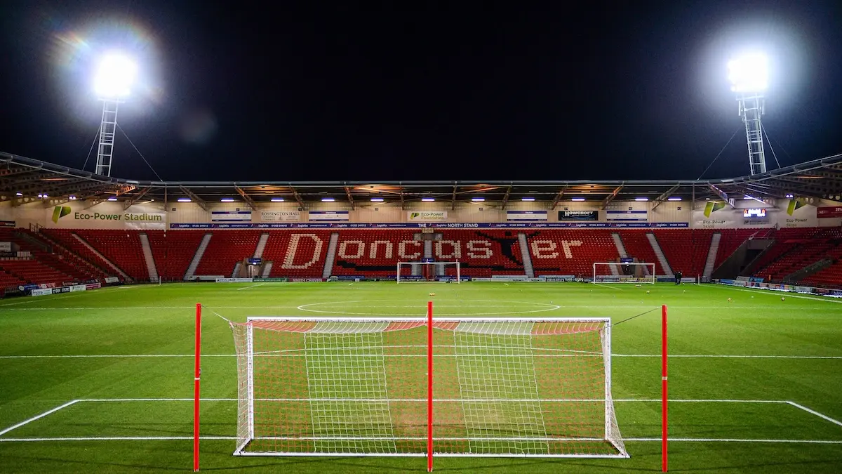 Filip Hrgovic vs Dave Allen: Night Shot of the Keepmoat Stadium