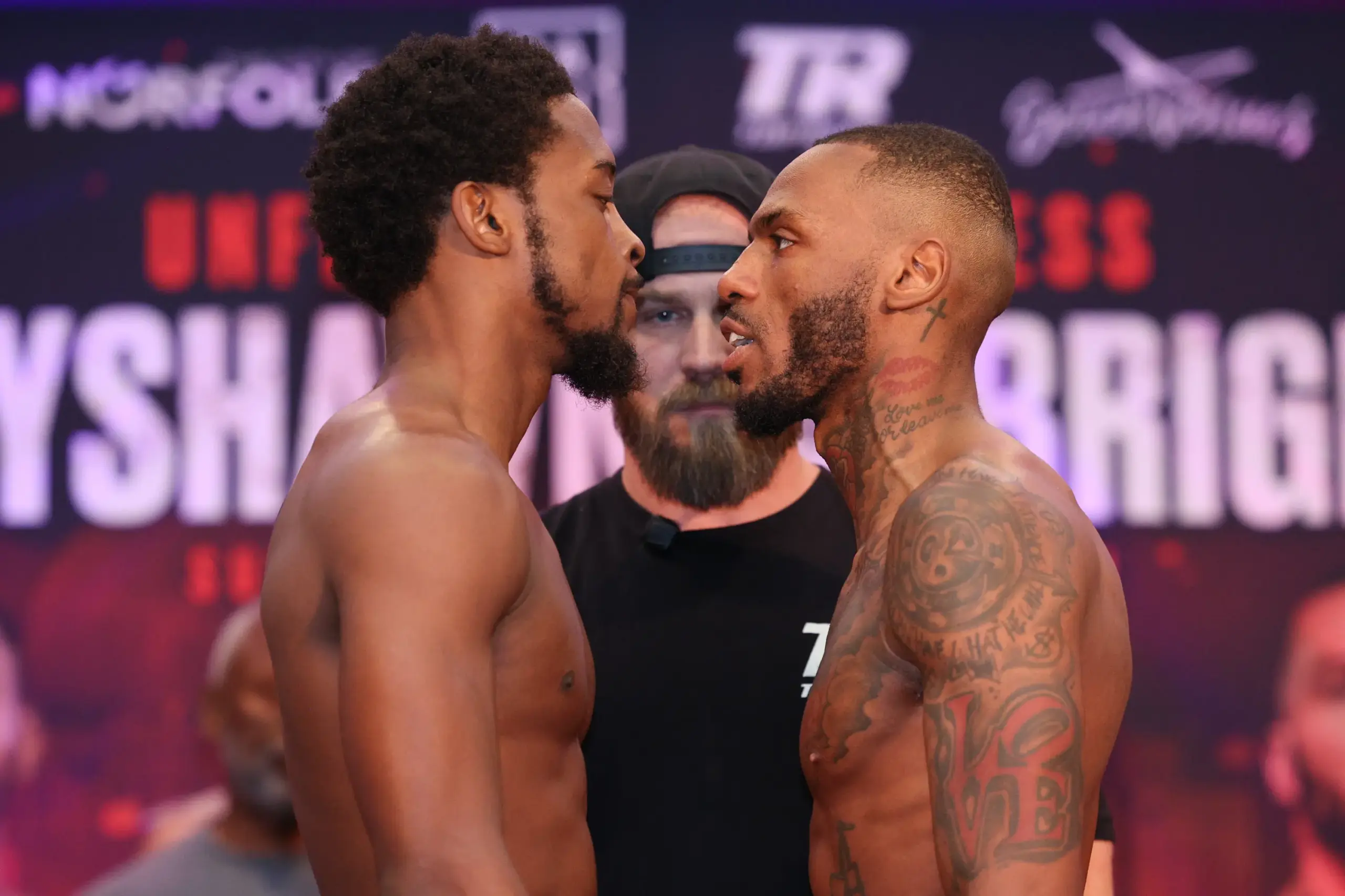 Keyshawn Davis and Nahir Albright face off ahead of their rematch